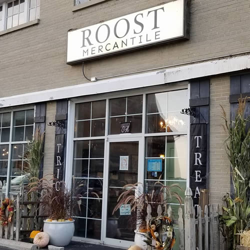 Roost Mercantile Front Entrance